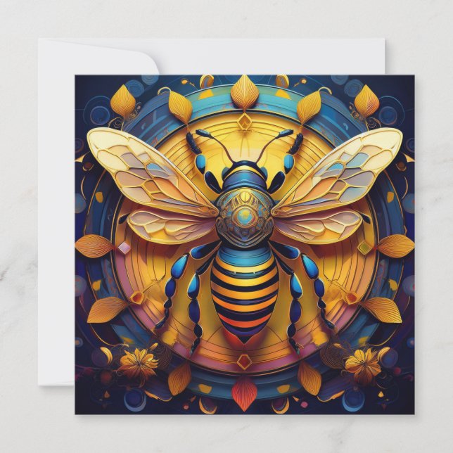 AI Bee Holiday Card (Front)