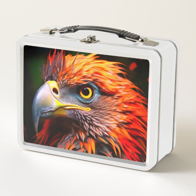 Ai Bird Metal Lunch Box (Front)