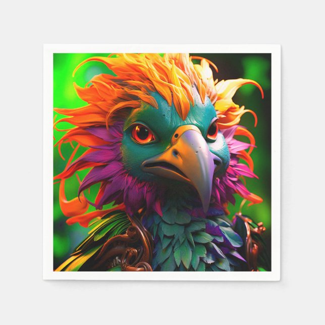 Ai Bird Napkin (Front)