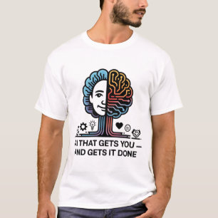 AI Brain Tech Design for Innovators T-Shirt