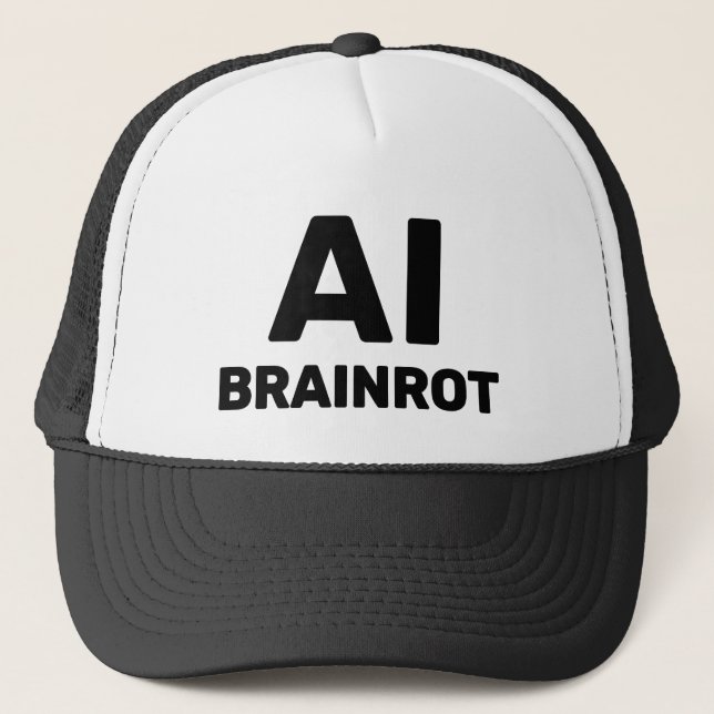 AI Brainrot™ Trucker Hat (Front)