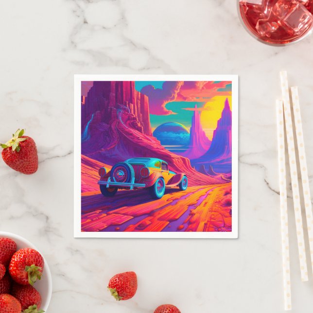 Ai Car Napkin (Insitu)