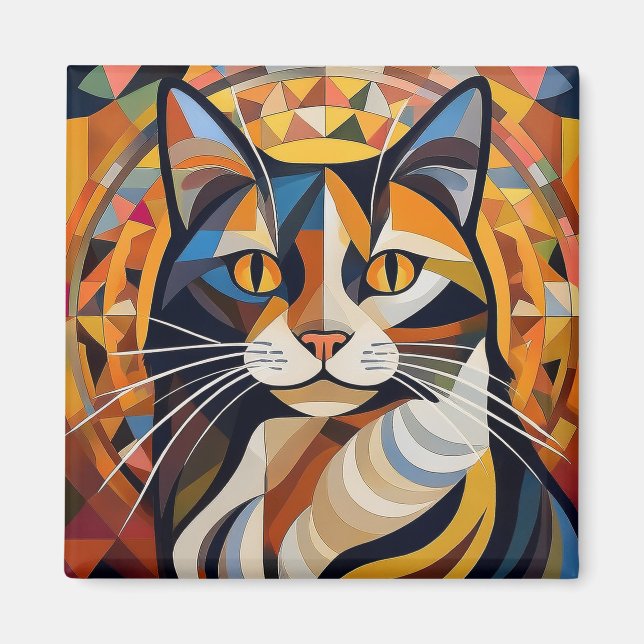 AI Cat Magnet (Front)