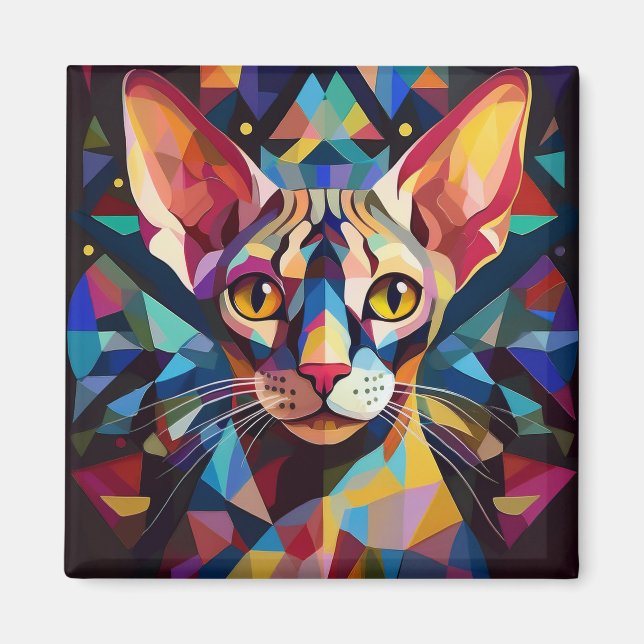 AI Cat Magnet (Front)