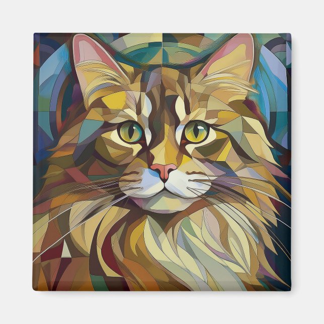 AI Cat Magnet (Front)