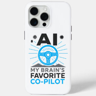 AI Co-Pilot – My Brain’s Smart Partner iPhone 15 Pro Max Case
