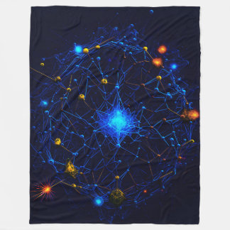 AI-Connected Fleece Blanket
