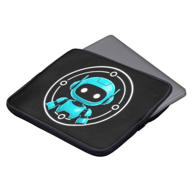 AI Creatures Universe Laptop Sleeve (Front Top)