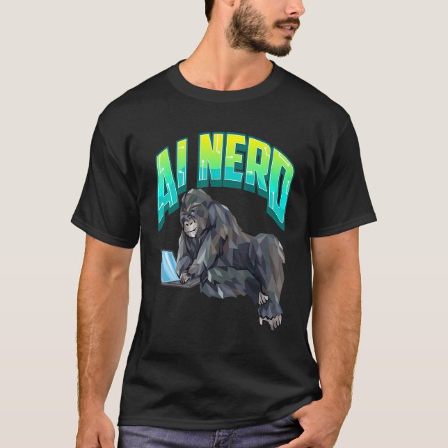 AI Data Science Nerds T-Shirt (Front)