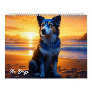 AI Dogs   Cute Puppies and Dogs Calendar