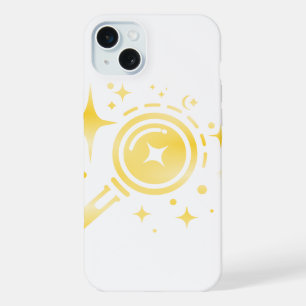 AI emblem Sparkle stars, beacon of the digital era iPhone 15 Plus Case