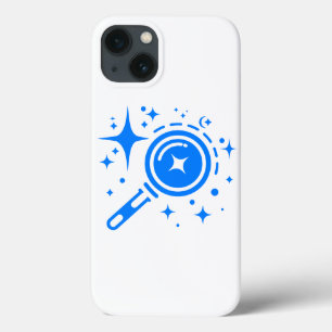 AI emblem Twinkle stars, beacon of the digital age iPhone 13 Case