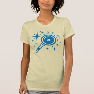 AI emblem Twinkle stars, beacon of the digital age T-Shirt