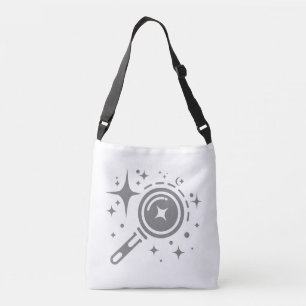 AI emblem Twinkle stars, beacon of the digital era Crossbody Bag