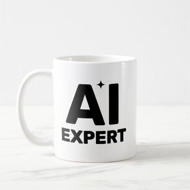 AI Expert™ Coffee Mug (Left)