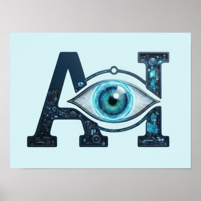 AI Eye Poster (Front)
