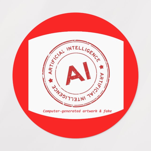 AI Fake labels (Design 2)
