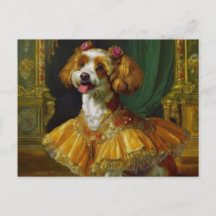 AI Fancy Dog Postcard