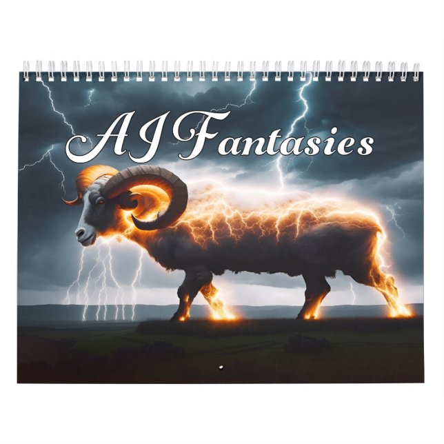 AI Fantasies Calendar (Cover)