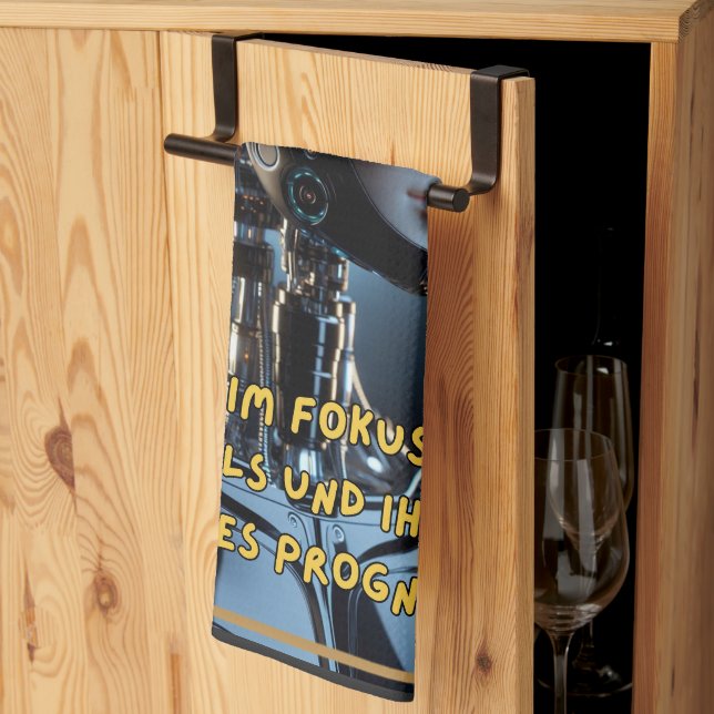 AI focus Tea Towel (Thirds Fold)