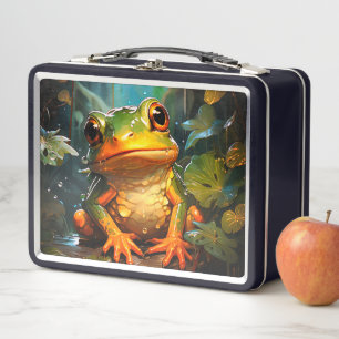 Ai Frog Metal Lunch Box