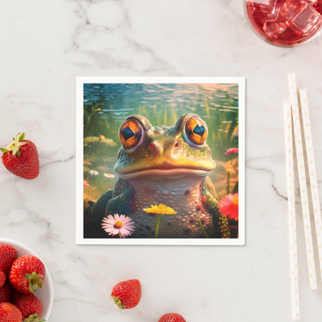 Ai Frog Napkin (Insitu)