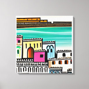 ai generated art  canvas print