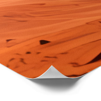 AI-Generated Futuristic Mars Habitat Dome Poster