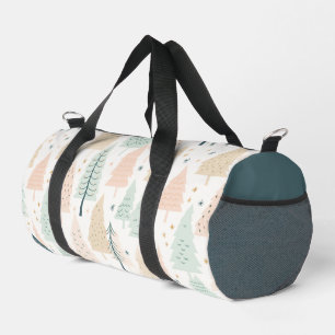 AI Generated Trees Christmas Duffle Bag
