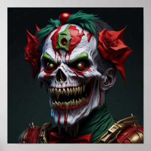 AI Generated Zombie Art Poster