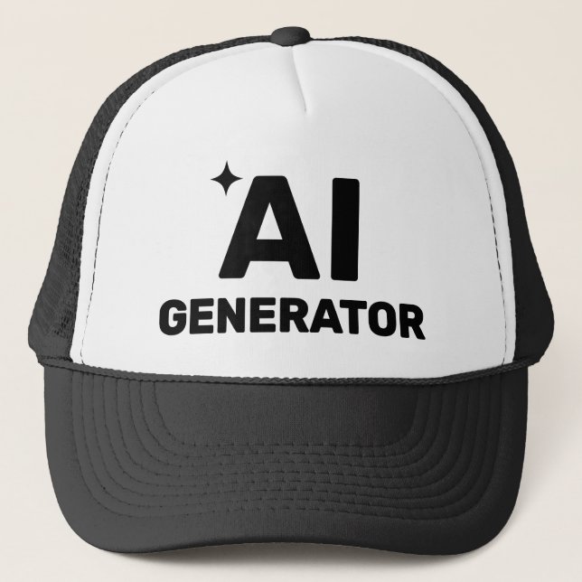 AI Generator™ Trucker Hat (Front)