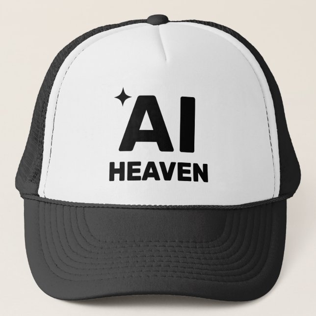 AI Heaven™ Trucker Hat (Front)