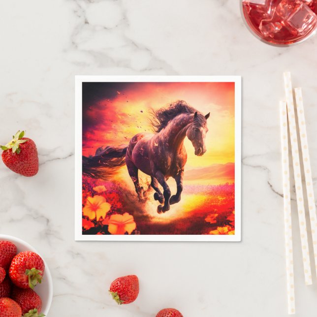 Ai Horse Napkin (Insitu)