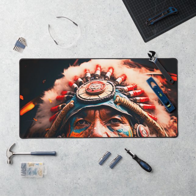 Ai Indian Desk Mat (Workstation)