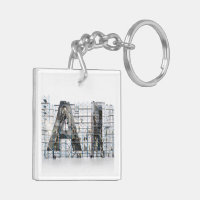 AI Industrial Letterform Architecture Art