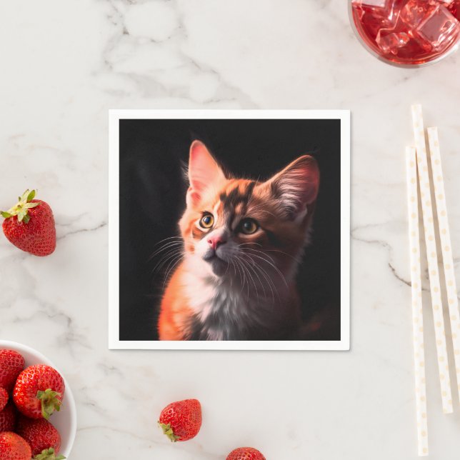 Ai Kitten Napkin (Insitu)