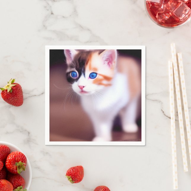 Ai Kitten Napkin (Insitu)
