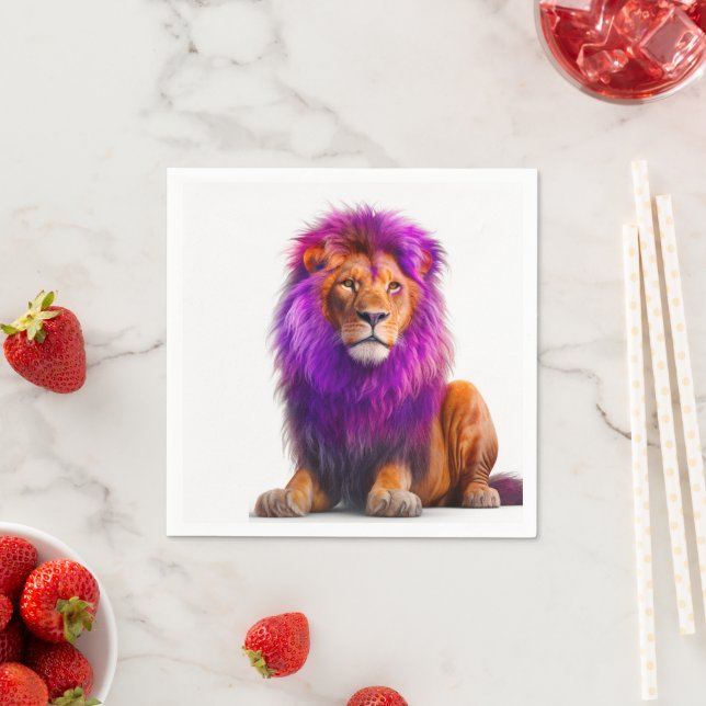 Ai Lion Napkin (Insitu)