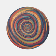 AI Optical Illusion Vortex Outdoor Area Rug