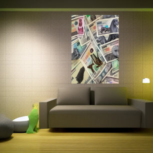 AI Paper money AI Art Poster