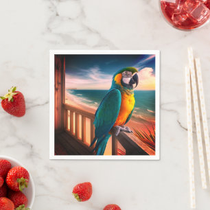 Ai Parrot Napkin
