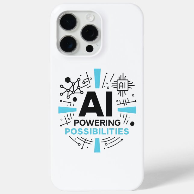 AI Powering Possibilities Case | Future Tech (Back)
