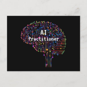 AI Practitioner of Artificial Intelligence Tech  Postcard