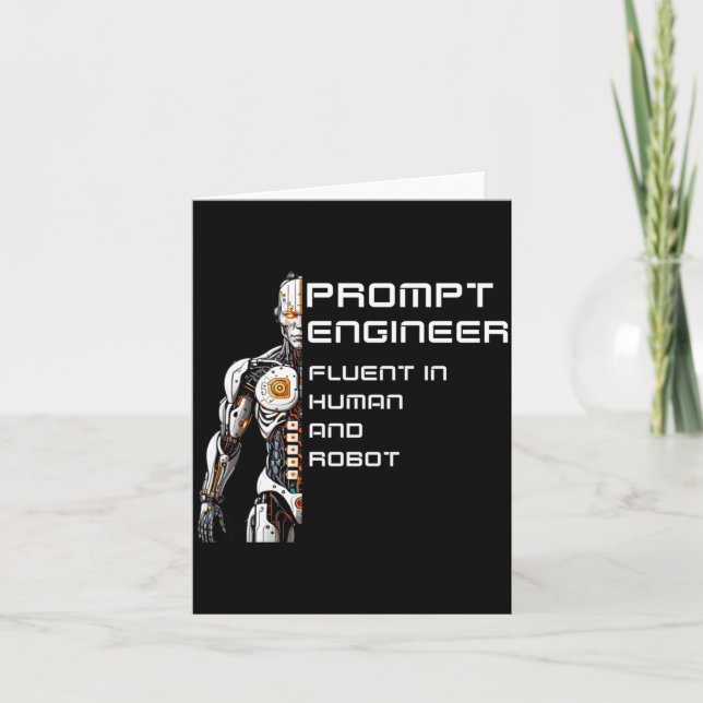 Ai Prompt Engineer Performance Card (Front)