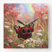 AI Red Admiral Butterfly For Nurseries