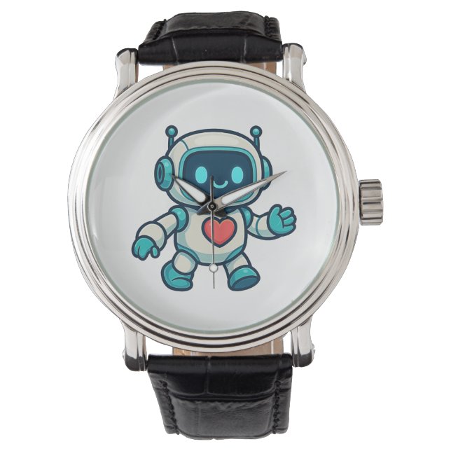 AI & Robot Characters Watch (Front)