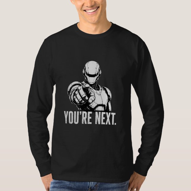 AI Robot T-Shirt | Artificial Intelligence  (Front)