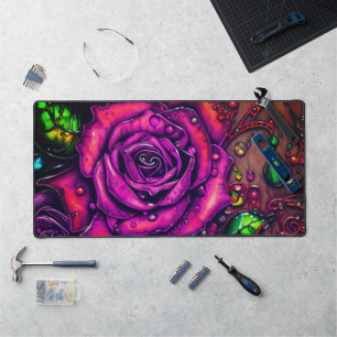 Ai Rose Desk Mat