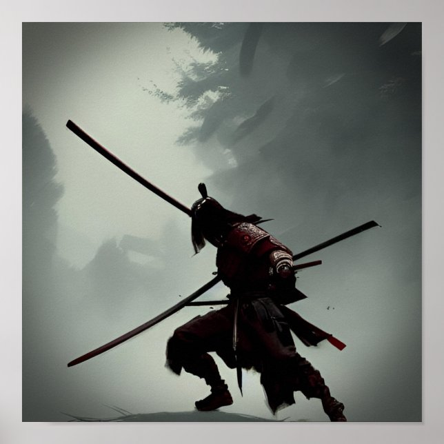 AI Samurai Battle #01 Poster (Front)