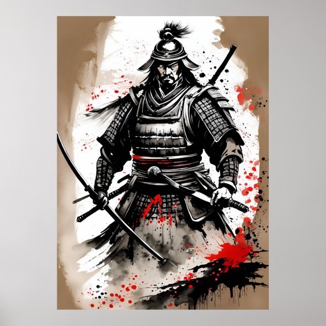 AI Samurai Poster (Front)
